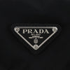 Prada Saffiano Trimmed Re Nylon Zip Double Buckle Messenger Bag Secondhand
