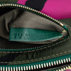 Valentino Nylon Rockstud Camouflage Double Zip Clutch Secondhand