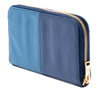 Prada Bicolor Saffiano Bow Zip Long Wallet Secondhand