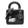 Dior Mini Ceramic Effect Deerskin Jeweled Swan Lady Dior Secondhand