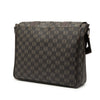 LOEWE Anagram Coated Canvas Flap Messenger Bag Secondhand