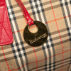 Burberry Haymarket Check Canvas Tote Secondhand