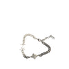 Secondhand Louis Vuitton Silver Plated LV Instinct Bracelet