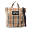Burberry House Check Nylon Artie Satchel Secondhand