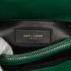 Saint Laurent Medium Quilted Chevron Sheepskin College Satchel Secondhand