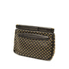 Secondhand Miu Miu Studded Leather Frame Clutch