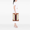 Gucci Canvas Web Satchel Secondhand