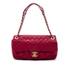 Chanel Large Quilted Iridescent Calfskin Coco Pleats Flap Secondhand