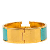 Hermès Wide Enamel Clic H Bracelet PM Secondhand