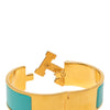 Hermès Wide Enamel Clic H Bracelet PM Secondhand
