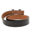 Hermès Togo and Box Calf H Strie Reversible Belt Secondhand