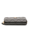Secondhand Chanel CC Quilted Caviar Zip Coin Purse
