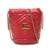 Gucci Small GG Marmont Matelasse Calfskin Bucket Bag Secondhand