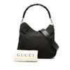 Gucci Nylon Bamboo Satchel Secondhand