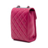 Chanel CC Quilted Lambskin Phone Holder Crossbody Secondhand