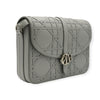 Secondhand Dior Charm Grey Shoulder Bag 