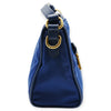 Secondhand Prada Blue Nylon Shoulder Bag