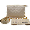 Secondhand Louis Vuitton Coussin White Crossbody Bag 