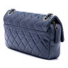 Chanel Medium Quilted Glazed Calfskin Duo Color Flap Secondhand