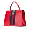 Gucci Medium Leather Sylvie Top Handle Bag Secondhand