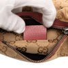 Secondhand Gucci GG Canvas Web Double Pocket Belt Bag
