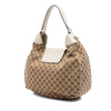 Gucci Medium GG Canvas Emily Flap Satchel Secondhand