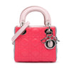 Dior Mini Tricolor Lambskin Cannage Lady Dior Secondhand