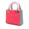 Dior Mini Tricolor Lambskin Cannage Lady Dior Secondhand