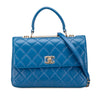 Chanel Medium Lambskin Trendy CC Top Handle Bag Secondhand
