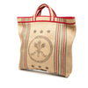 Gucci Jute Arles Printed Tote Secondhand