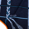 Hermès Unplugged Fringed Cashmere Silk Scarf 90 Secondhand