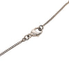 Secondhand Chanel Brass Faux Pearl and Strass Twisted CC Pendant Necklace