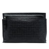 LOEWE Embossed Anagram Leather Repeat T Clutch Secondhand
