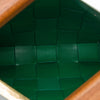 Bottega Veneta Lambskin Maxi Intrecciato The Snap Clutch Secondhand