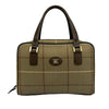 Burberry Vintage Check Canvas Handbag Secondhand