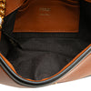 Fendi Mini Bicolor Nappa Apolo Chain Baguette Shoulder Bag Secondhand