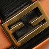 Fendi Mini Bicolor Nappa Apolo Chain Baguette Shoulder Bag Secondhand