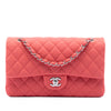 Chanel Medium Classic Jersey Double Flap Secondhand