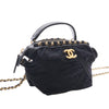 Chanel Nylon Grosgrain Lifestyle Clutch with Chain Secondhand
