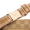Gucci GG Canvas Web Double Pocket Belt Bag Secondhand