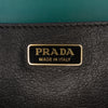 Prada Saffiano Trimmed City Calf Crystal Cahier Crossbody Secondhand