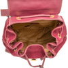 Gucci Large Suede Bamboo Drawstring Backpack Secondhand