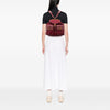 Gucci Large Suede Bamboo Drawstring Backpack Secondhand