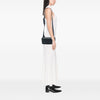 Chanel Quilted Aged Calfskin Oval Logo Flap Secondhand