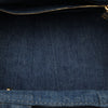 Prada Large Denim Canapa Logo Tote Secondhand