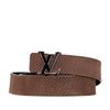 Louis Vuitton Mini Damier Suede Reversible Initiales Belt Secondhand