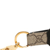 Gucci GG Supreme and Calfskin Interlocking G Bag Charm and Key Ring Secondhand