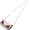 Secondhand Fendi Studded Leather Monster Eyes Tube Wallet On Chain