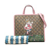 Gucci Yuko Higuchi GG Supreme Rabbit Satchel Secondhand