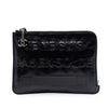 Chanel Distressed Calfskin Je Ne Suis Pas En Solde Clutch Secondhand
